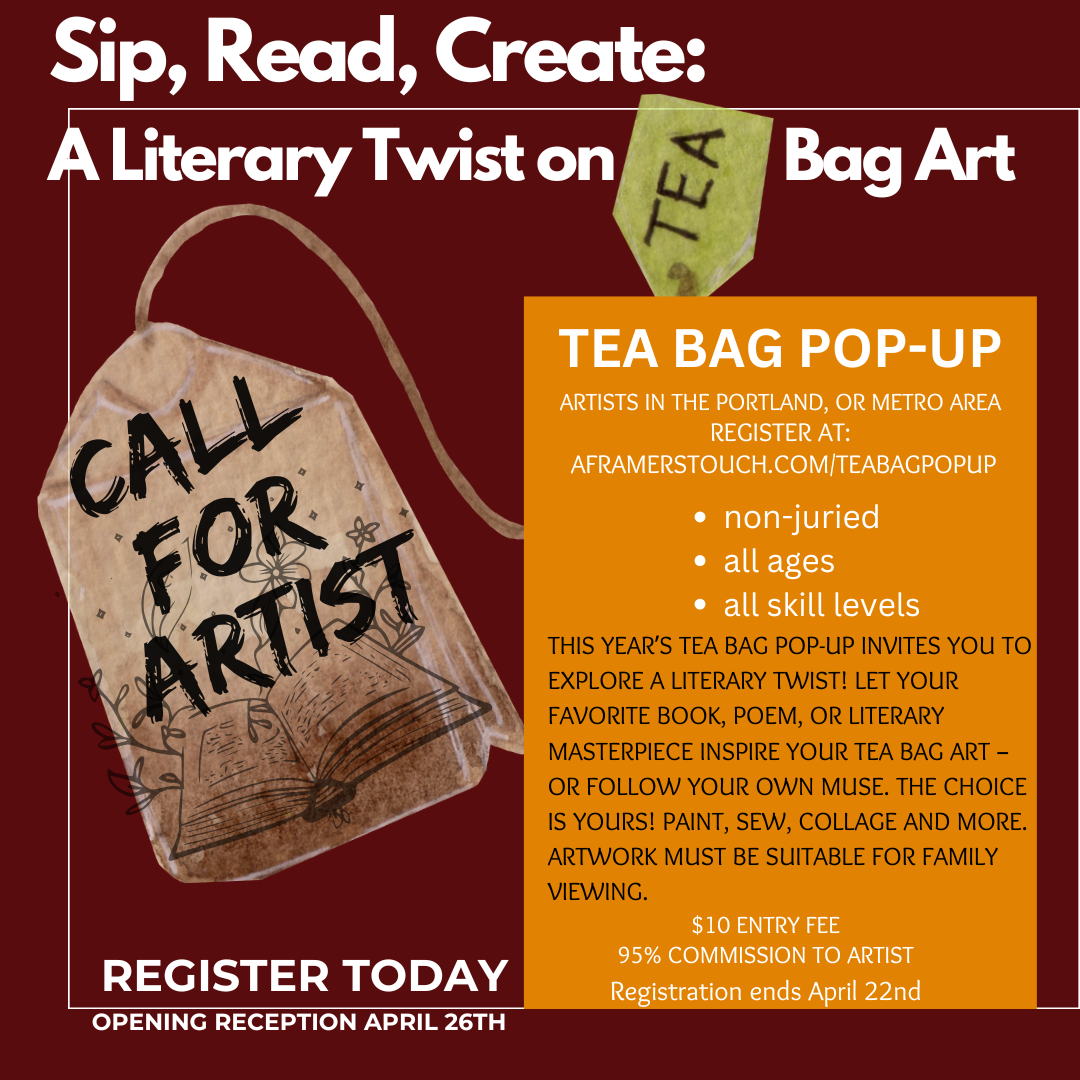 Tea Bag Art Pop-Up — A Framers Touch